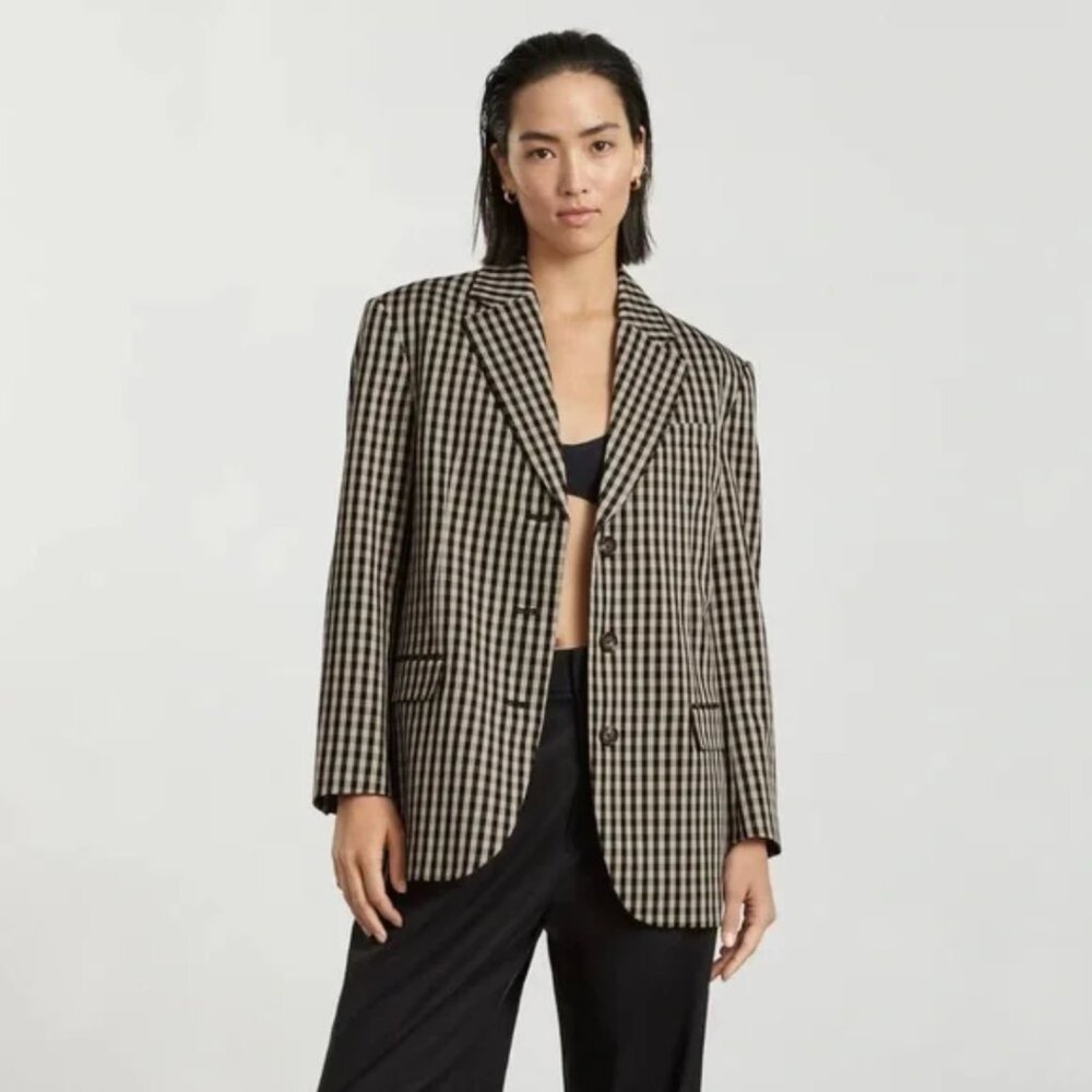 Everlane The '80s Blazer 2 / Khaki / Black